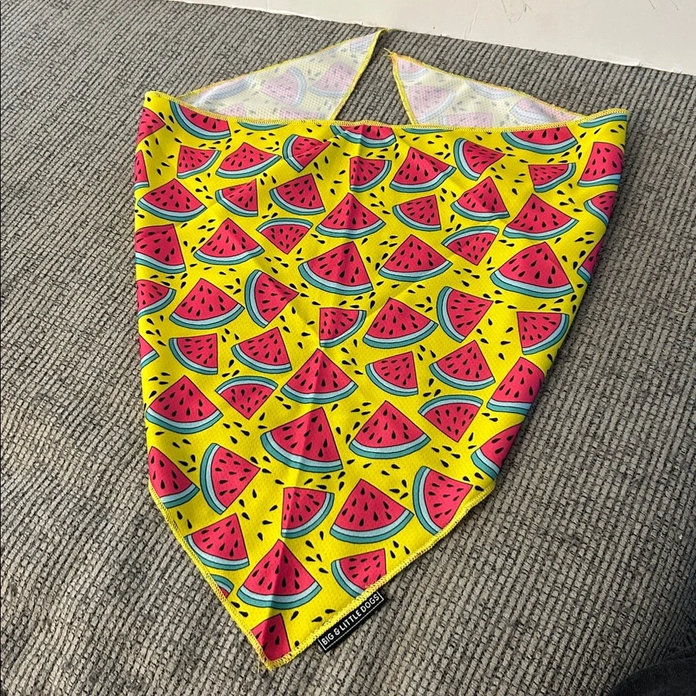 Watermelon Neckerchief for your dog NEW size medium/large